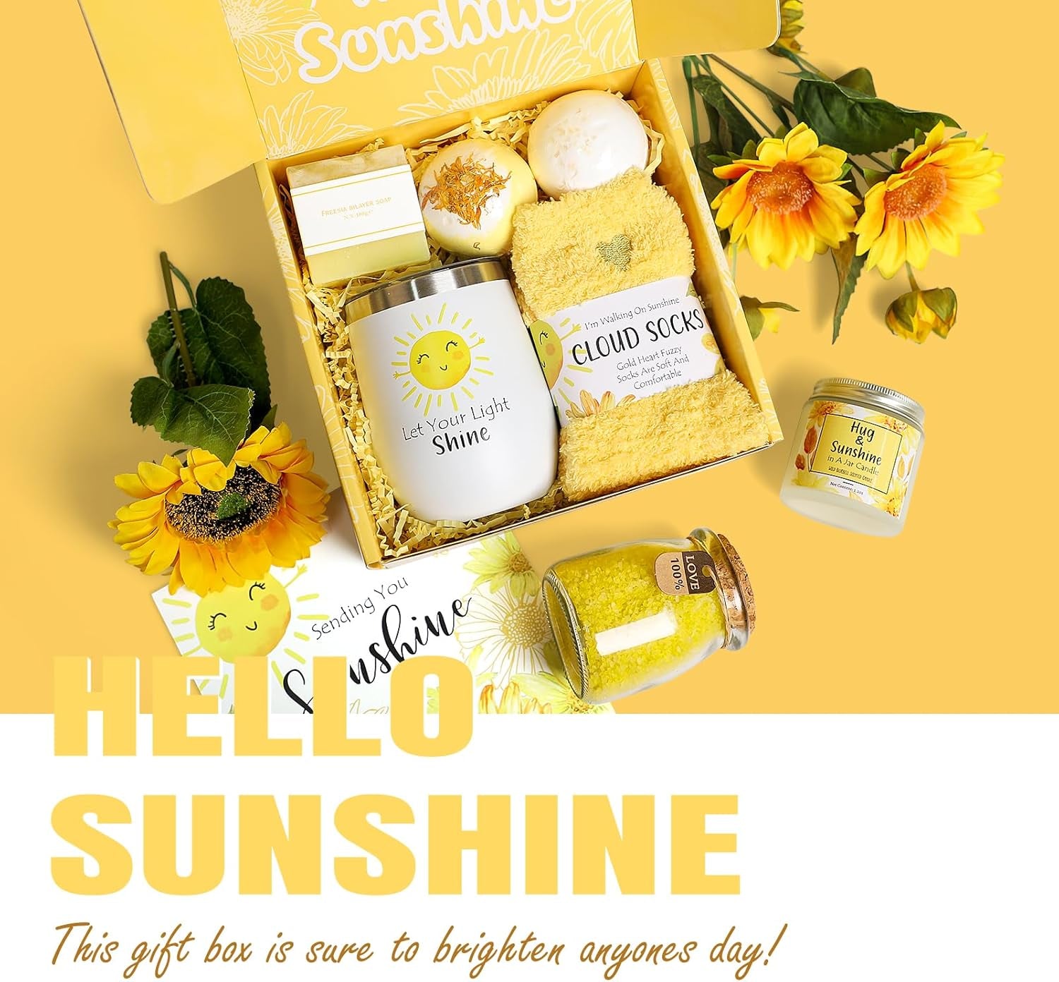 Birthday Gifts for Women, Unique Relaxing Spa Kit Gift Baskets for Women Self Care Gift Get Well Soon Christmas Gifts for Best Friends Sister Mom Her