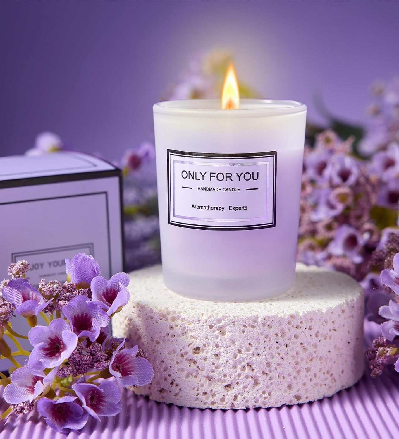 Gifts for Women Mom Wife Her, Unique Birthday Mother'S Day Thank You Gift for Women, Best Friend, Lavender Spa Bath Gift Basket Set for Her, Self Care Get Well Retirement Appreciation Gifts